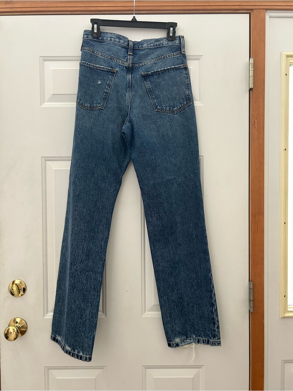 Favorite Daughter Distressed The Tommy Low Slung long straight jeans - Boston - Picture 9 of 11